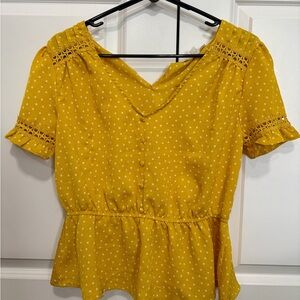 Yellow Women's Top